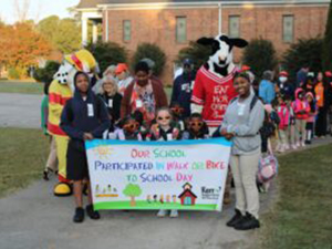 Vance County Schools Walk to School Day 2022